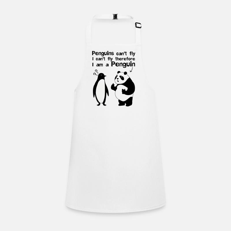 Panda pingouin Tablier Enfant