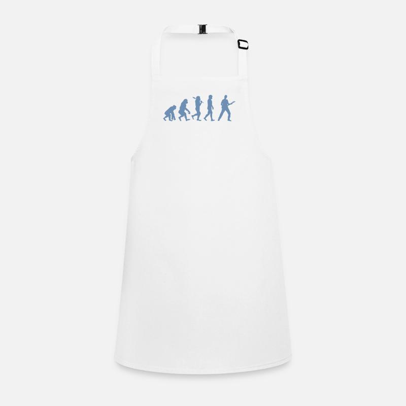 Evolution Guitar Bassist Children's Apron
