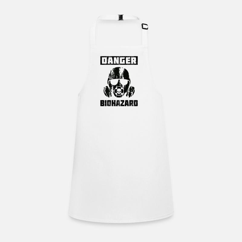 Biohazard Symbol Corona Virus Gift Idea Warning Children's Apron