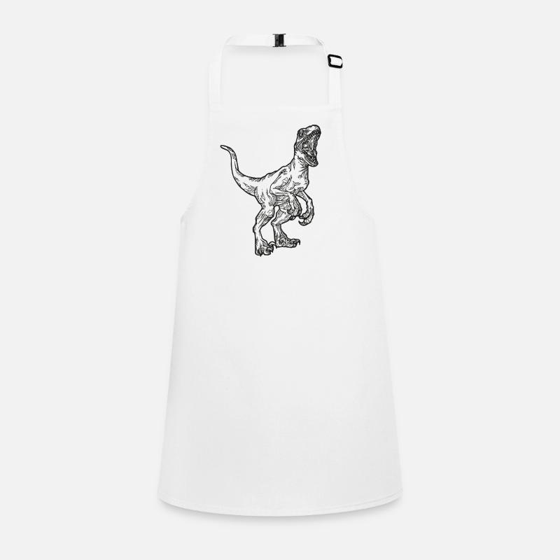 Velociraptor Raptor Dinosaur Dino Gift Children's Apron
