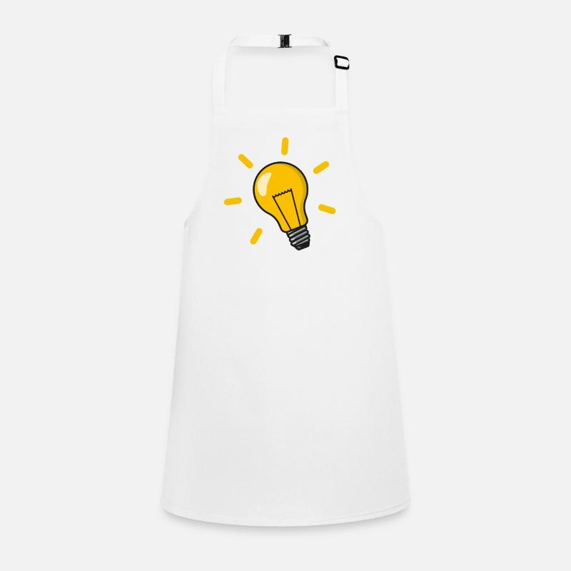 Light Bulb Creativity Idea Children's Apron