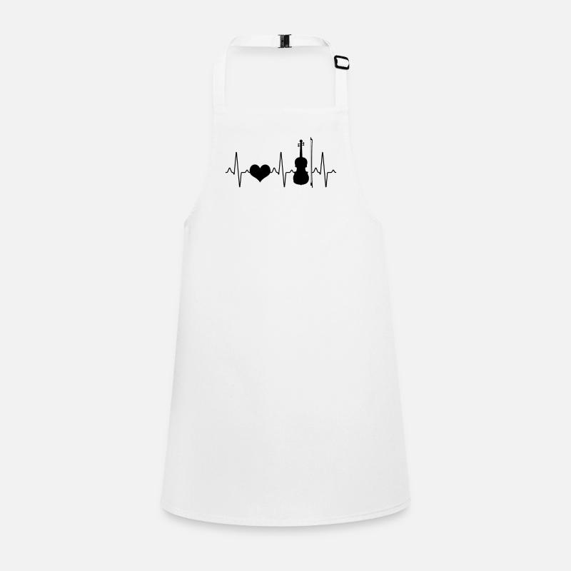 Violon Violon Heartbeat Tablier Enfant