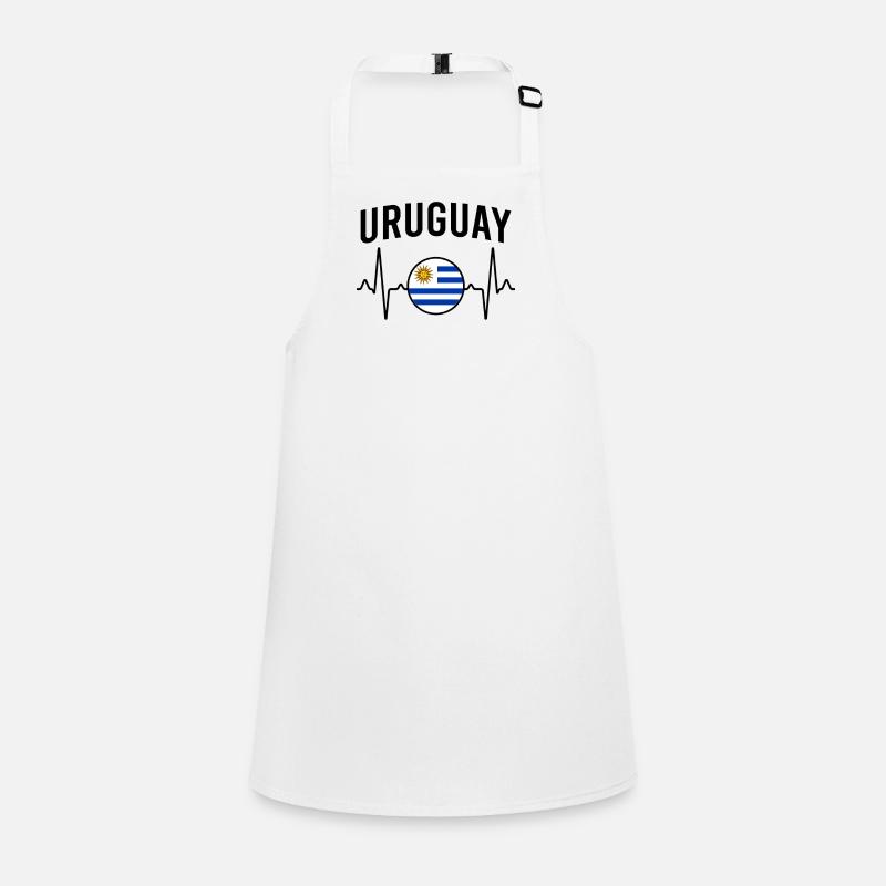 Uruguay Heartbeat Tablier Enfant