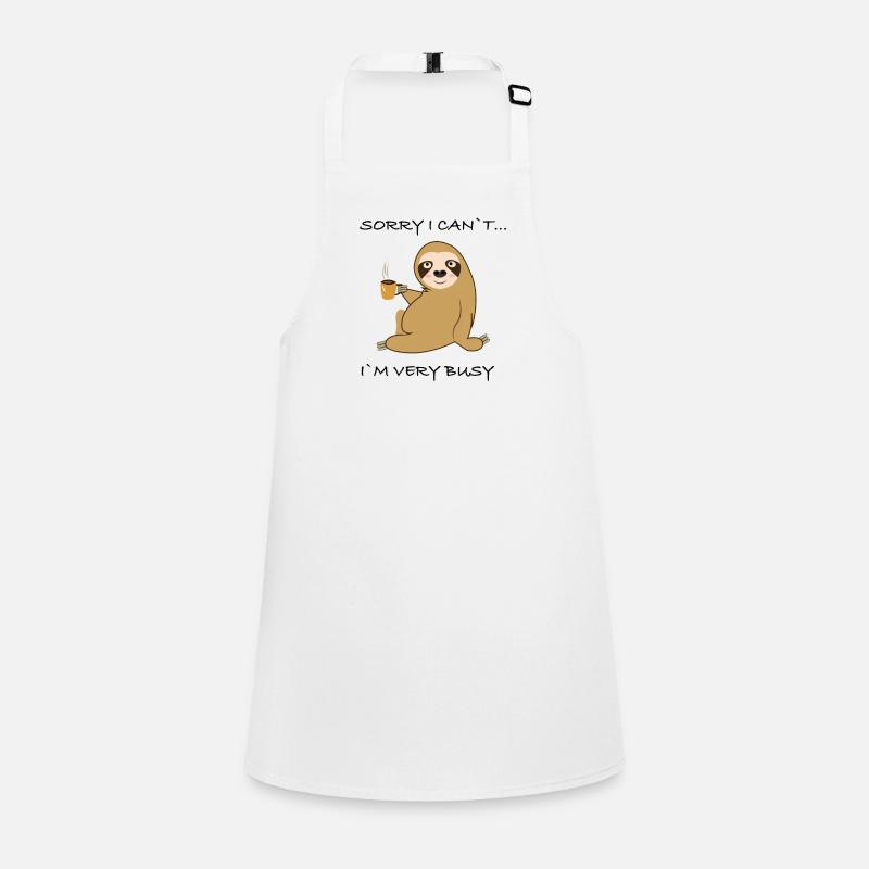 Sloth Schürze für Kinder
