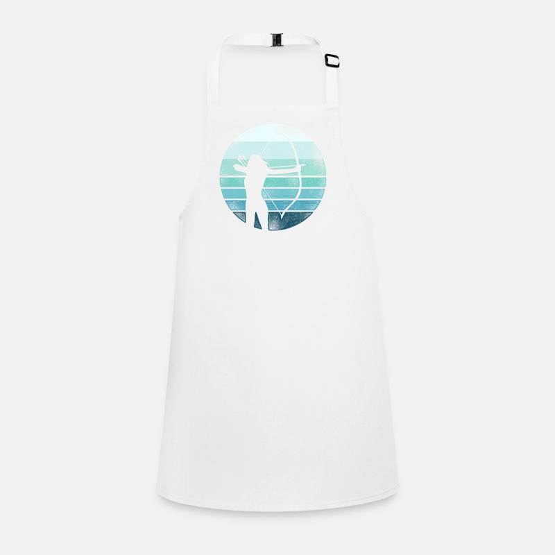 Arc à l’arc Archer Girl Retro Tablier Enfant