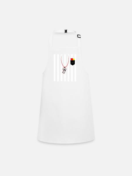 Referee Uniform Refree - Children's Apron - white - Front
