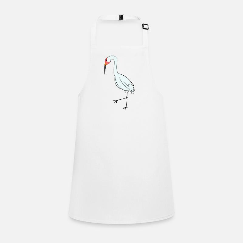 Migratory Birds Crane Bird Children's Apron