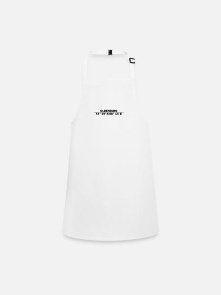 Oldenburg coordinates - Children's Apron - white - Front