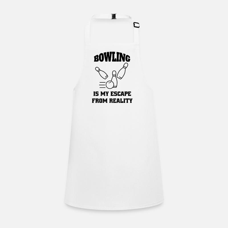 Bowling Bowler Bowler Bowling Gift Bowling Ball Children's Apron