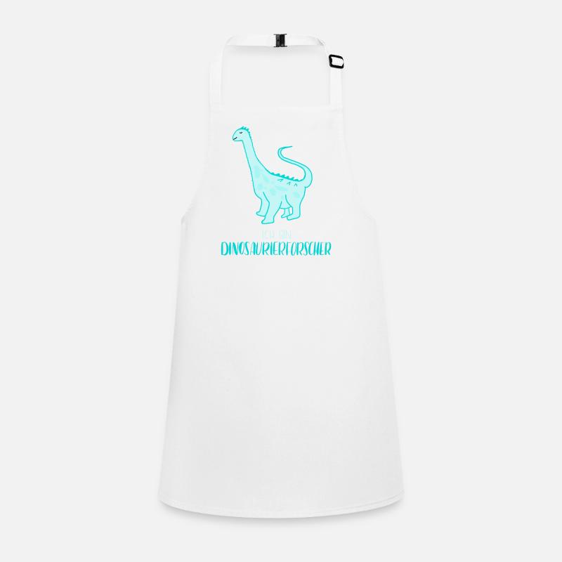 Dinosaurierforscher Türkis Schürze für Kinder