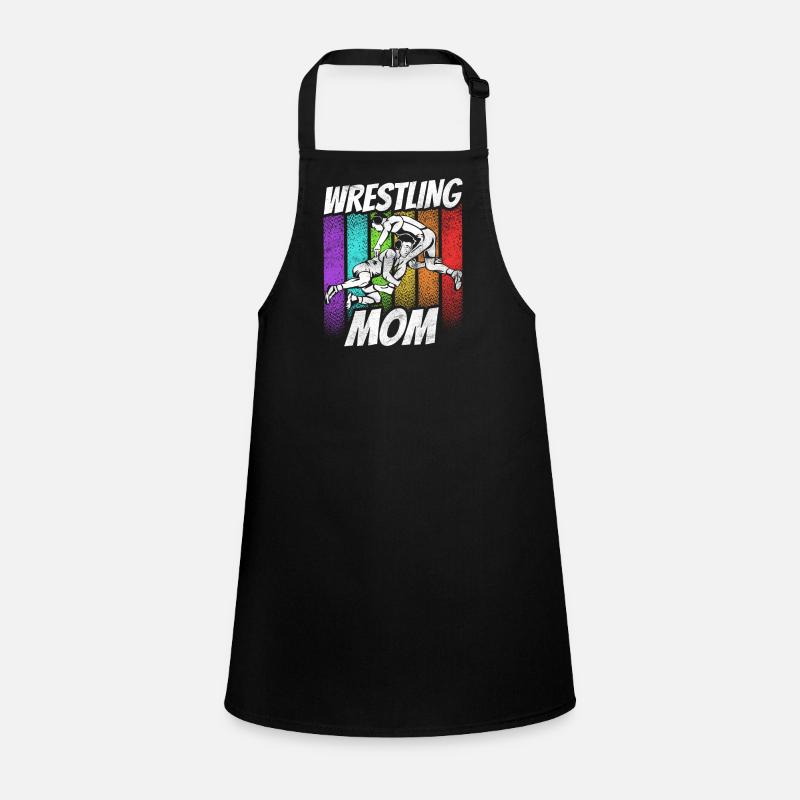 Wrestling Mama Ringer Ringen Wrestler Ringkampf Children's Apron