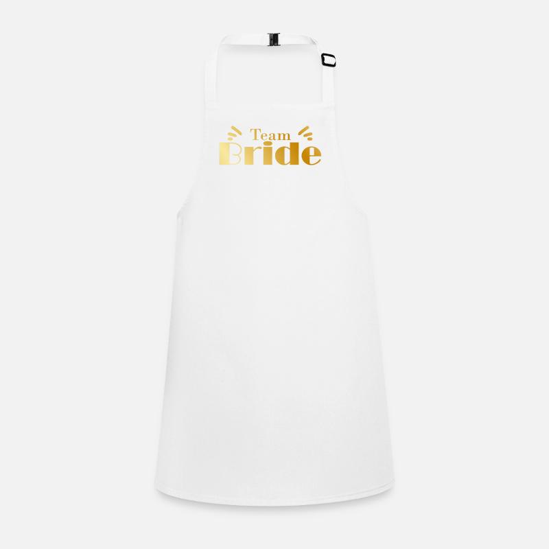 Team Bride Schürze für Kinder