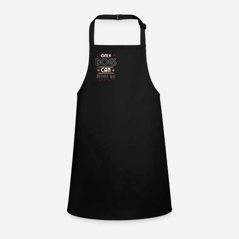 Lustige Hunde Text Schürze für Kinder