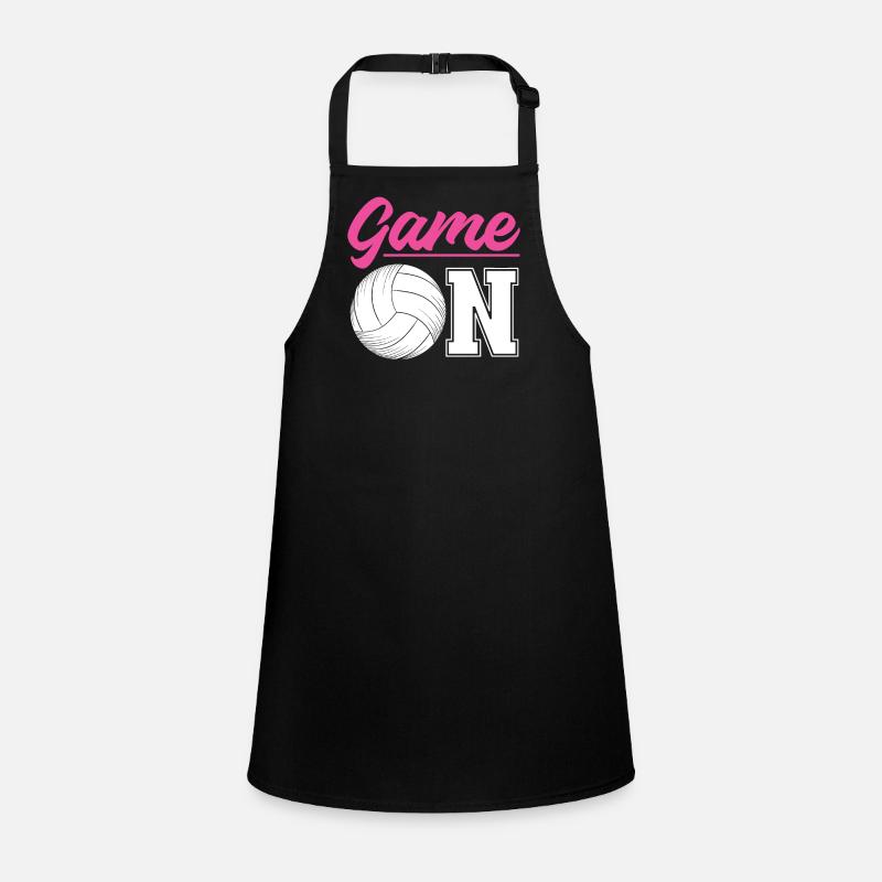 Volleyball Player Team Game On Children's Apron