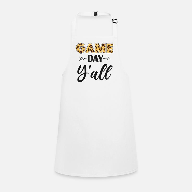 Volleyball Player Team Leopard Children's Apron