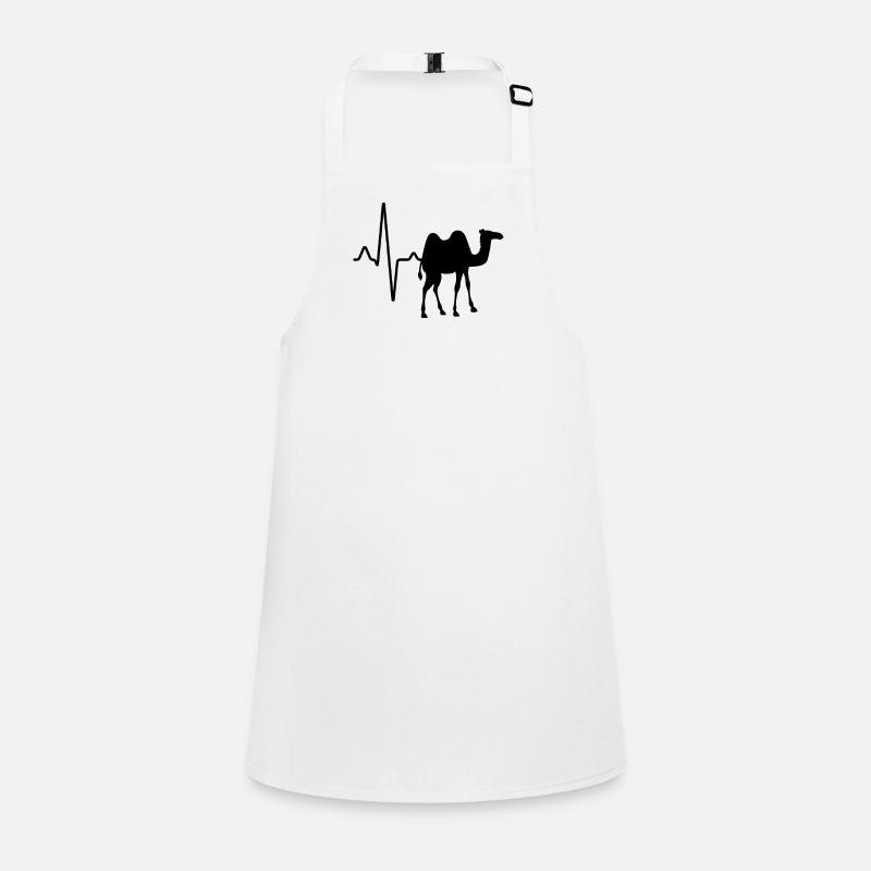 Dromadaire Camel Heartbeat Tablier Enfant