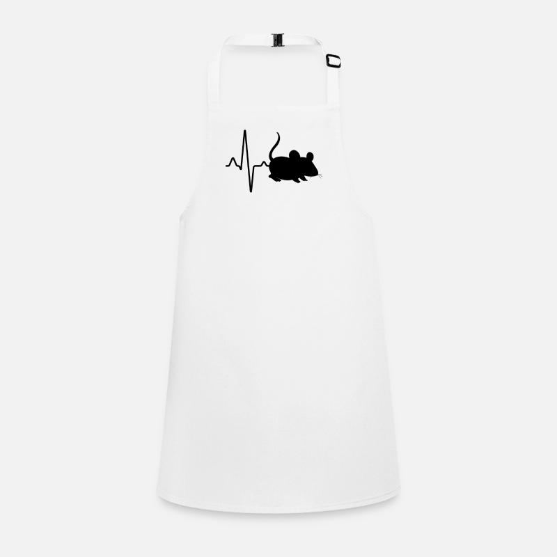 Mouse Heartbeat Children's Apron