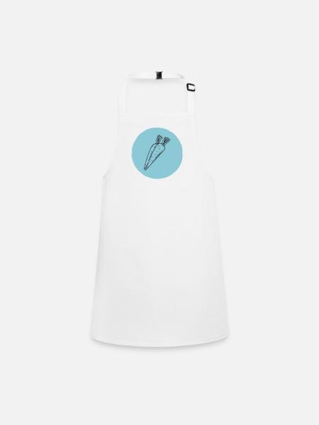 Carrot - Children's Apron - white - Front