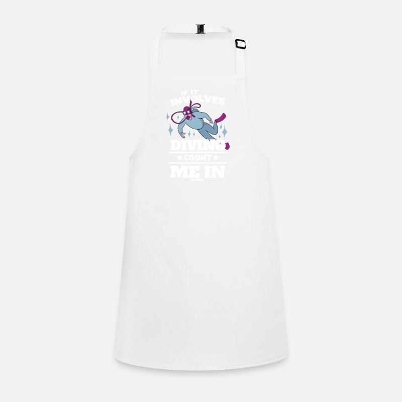 Diving Scuba Instructor Holiday Cadeau d’été Tablier Enfant