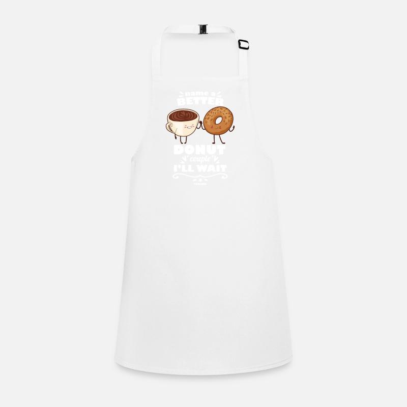 Donut Sweets Donuts Food Baker Cadeau Tablier Enfant