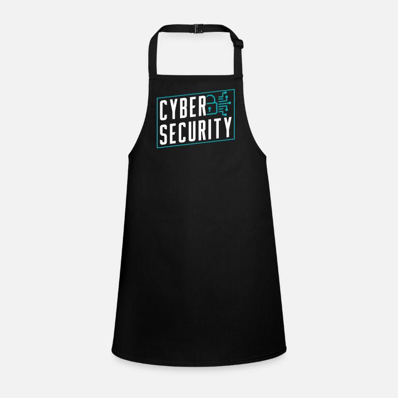 Cybersecurity Hack Hacking Hacker IT Security Children's Apron