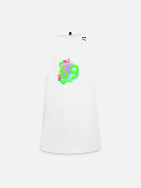 69 Nombre d’objets blob - Tablier Enfant - blanc - Devant