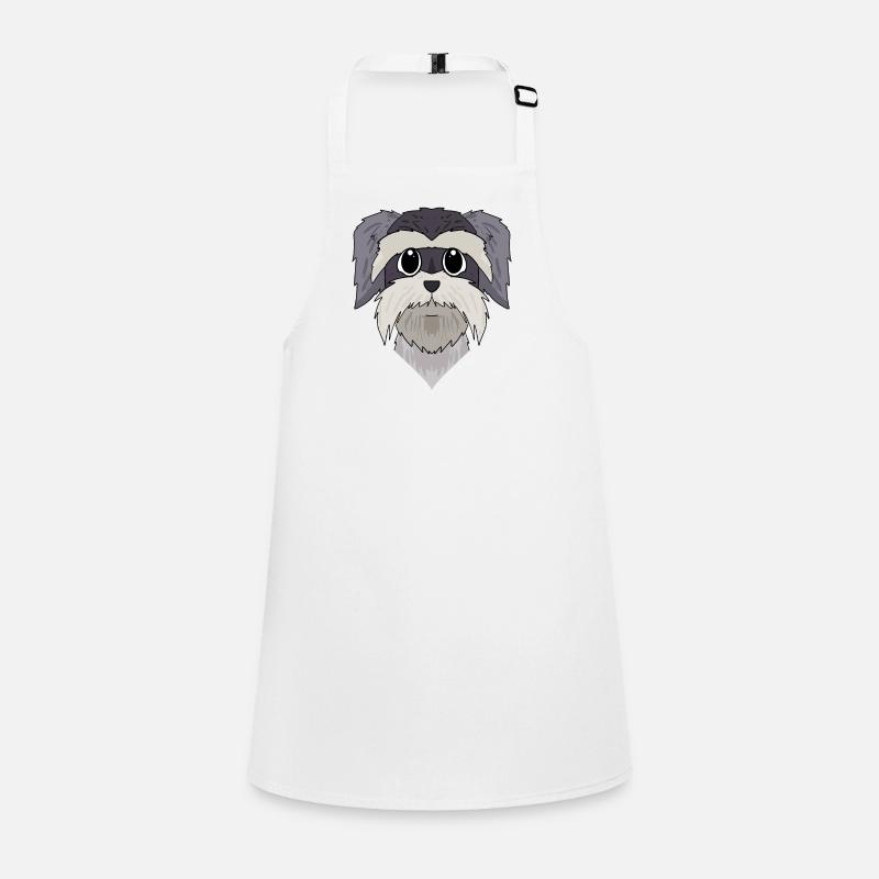 Museau - Schnauzer miniature Tablier Enfant