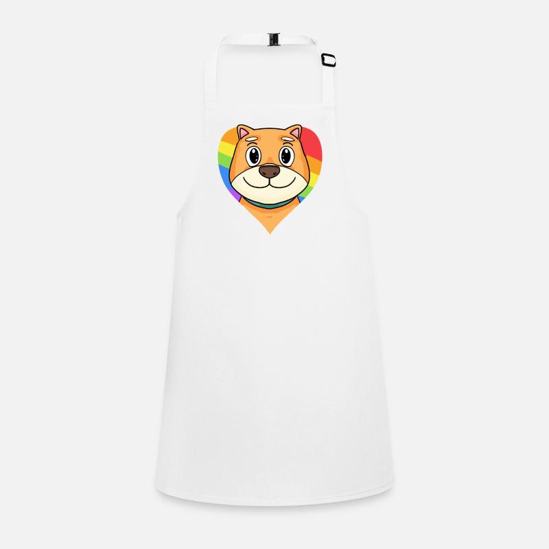 Shiba Inu Hund Schürze für Kinder