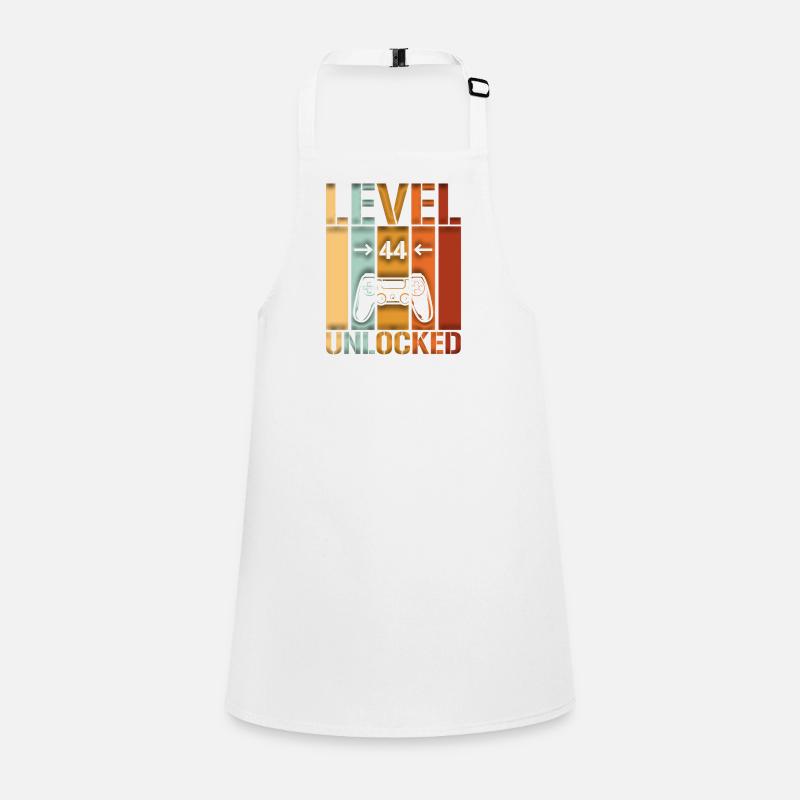 44th Birthday Level 44 unlocked Children's Apron