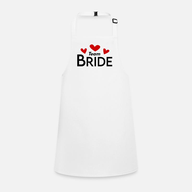 Team Bridal Wedding Celebration Children's Apron