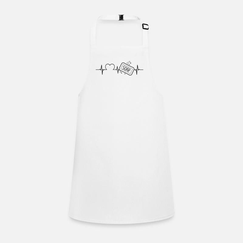 Soap Making Crafting Heartbeat Schürze für Kinder