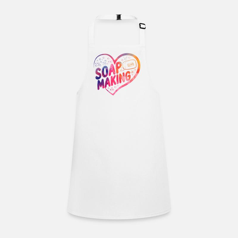 Fabrication de savon Crafting Heart Tablier Enfant