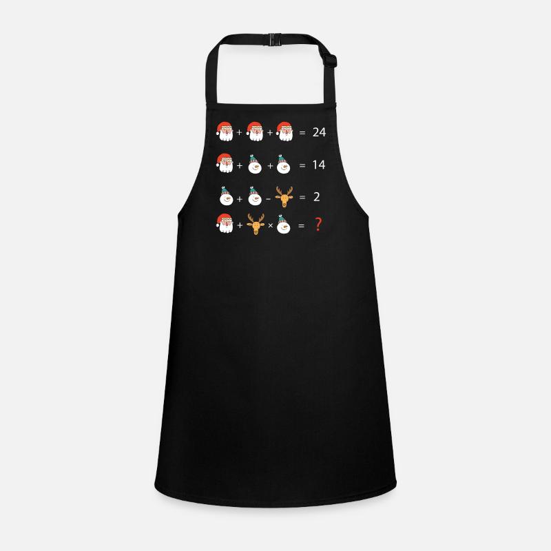 Math Teacher Equation Children's Apron