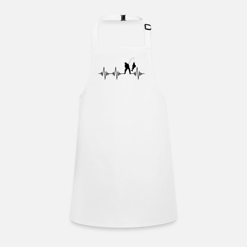 Fishing Heartbeat Children's Apron