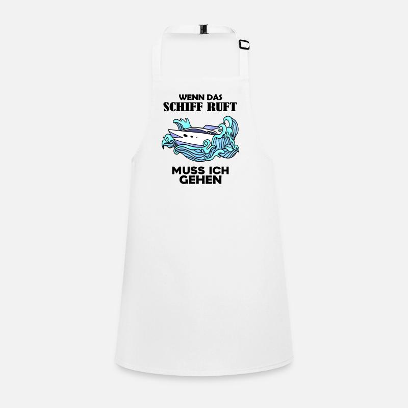 Schiff Schifffahrt Schürze für Kinder