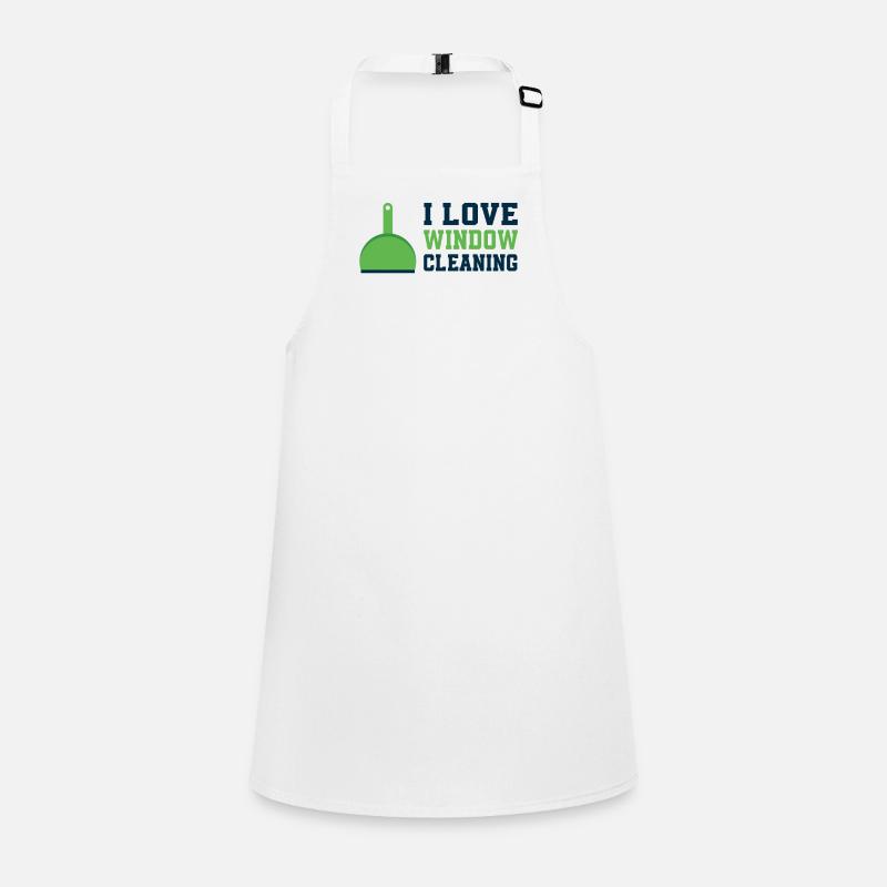 I love window cleaning Children's Apron