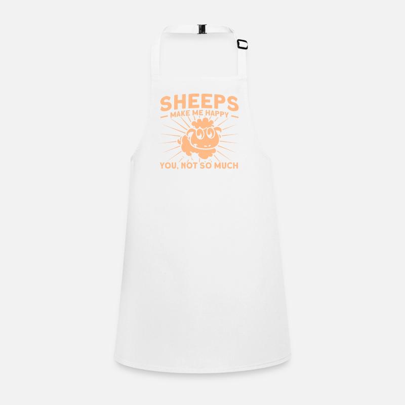 Élevage de moutons Élevage Élevage Mouton Cadeau Tablier Enfant