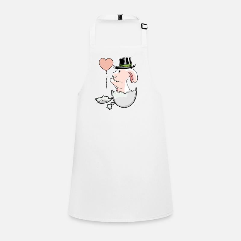 Easter Balloon EggShell Easter Rabbit Children's Apron