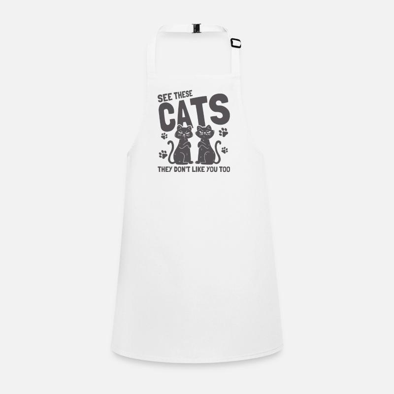Chats Propriétaire de chat Animaux de compagnie Cadeau Tablier Enfant