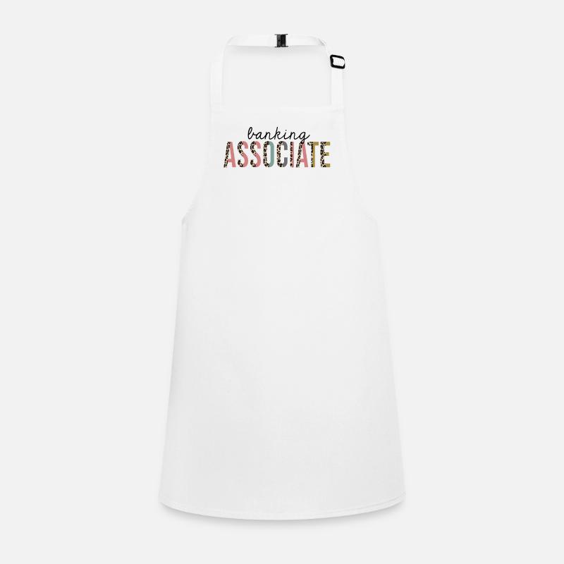 Banking associate Leopard Print Funny Children's Apron