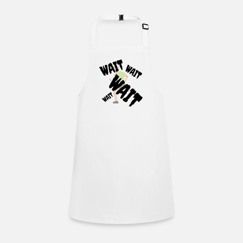 Conception de t-shirt disant drôle de cadeau de mème jogger Tablier Enfant