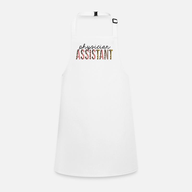 Physician Assistant Leopard Print Funny Children's Apron
