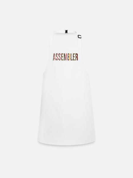 Assembler - Children's Apron - white - Front