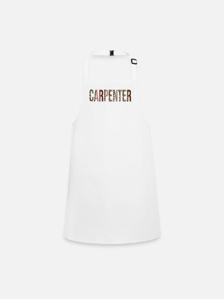 Charpentier - Tablier Enfant - blanc - Devant