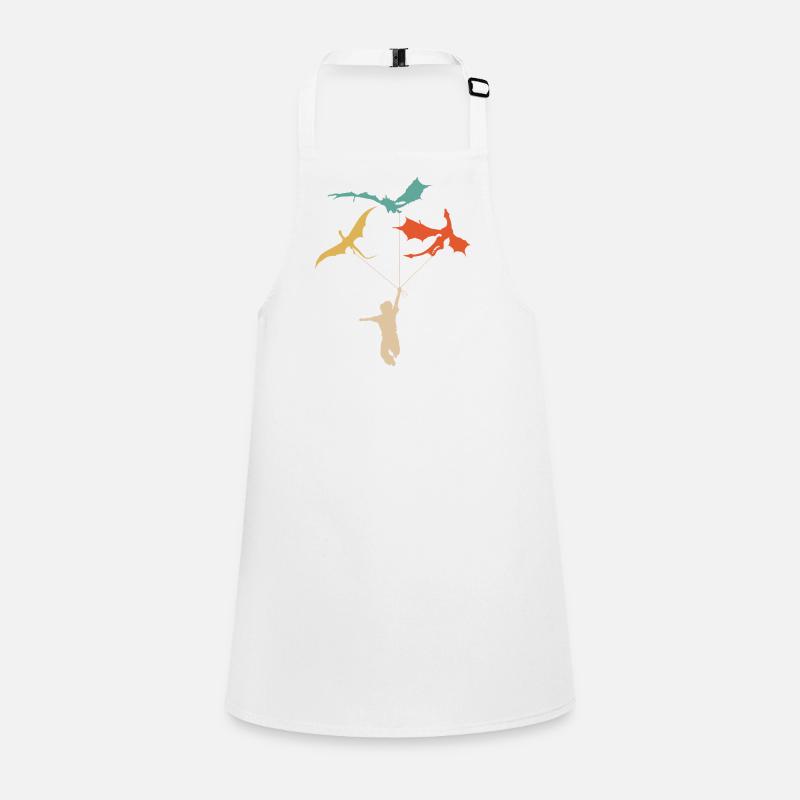 Drôle de petit garçon branché avec dragon Tablier Enfant