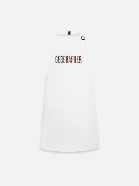 Geographer - Children's Apron - white - Front