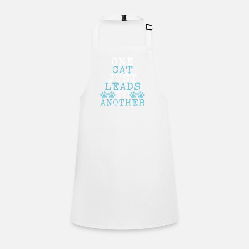 A cat leads only Children's Apron