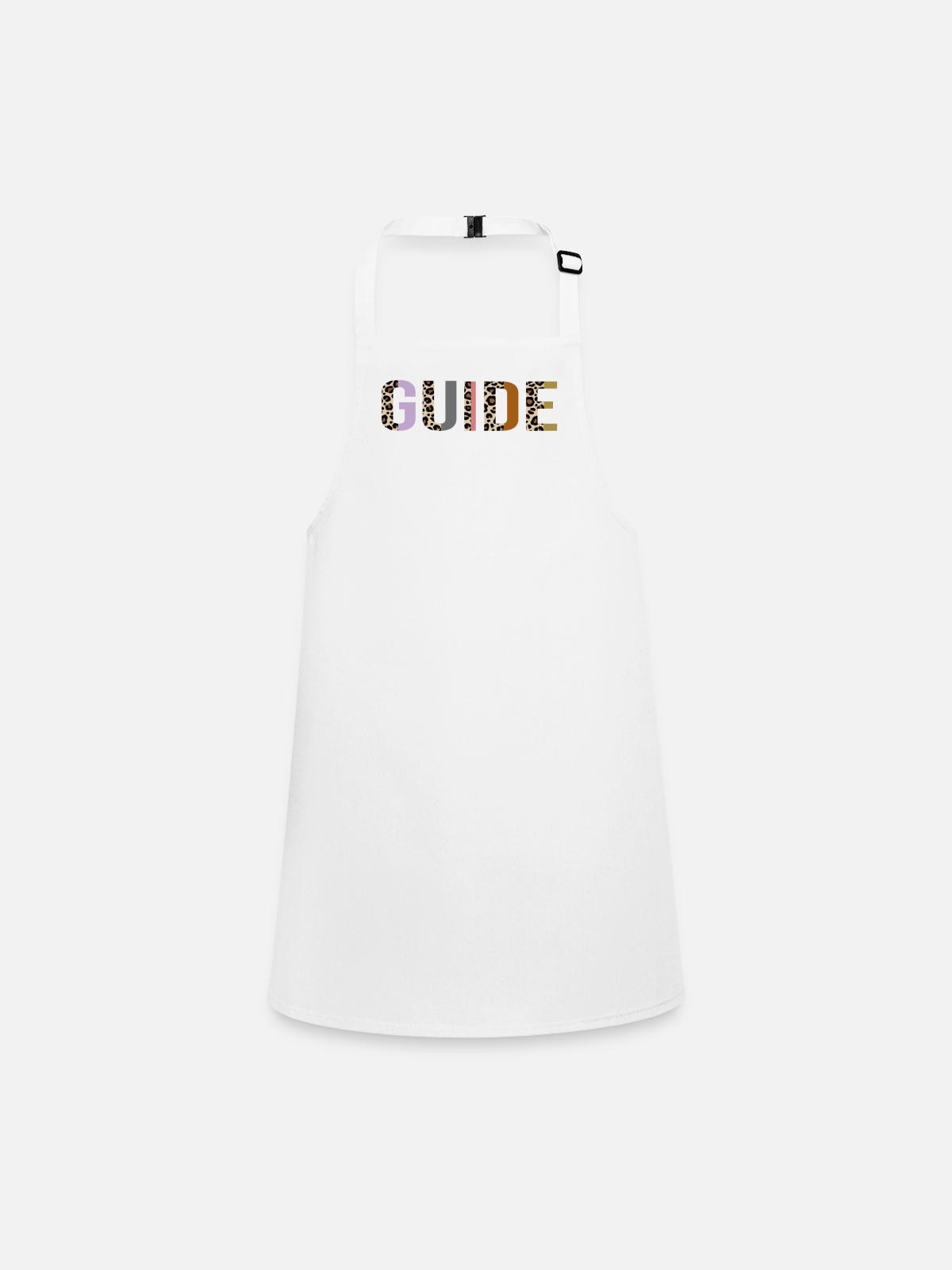 Guide - Tablier Enfant - blanc - Devant
