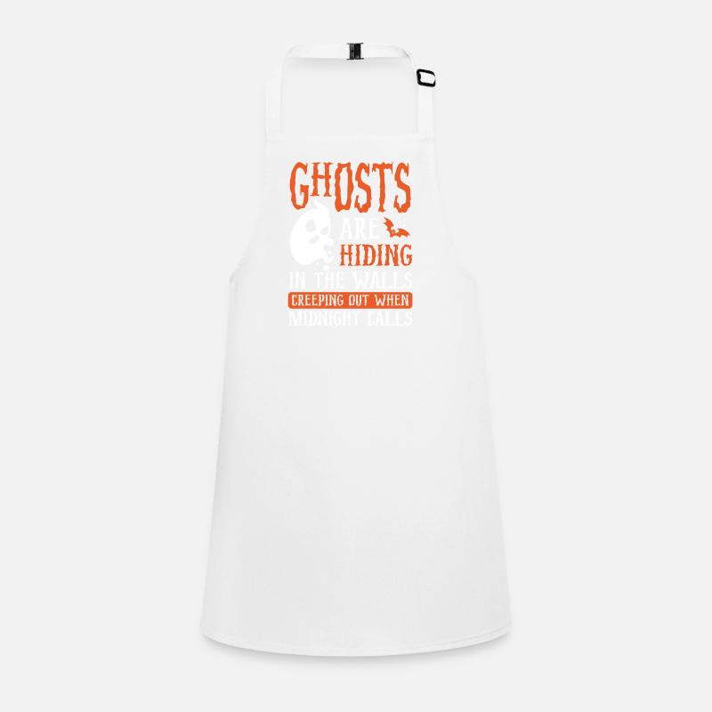 Ghosts Hide In The Walls Children's Apron