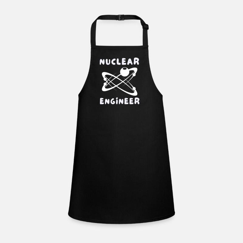 Uranium Fission Nuclear Engineering Theme Children's Apron